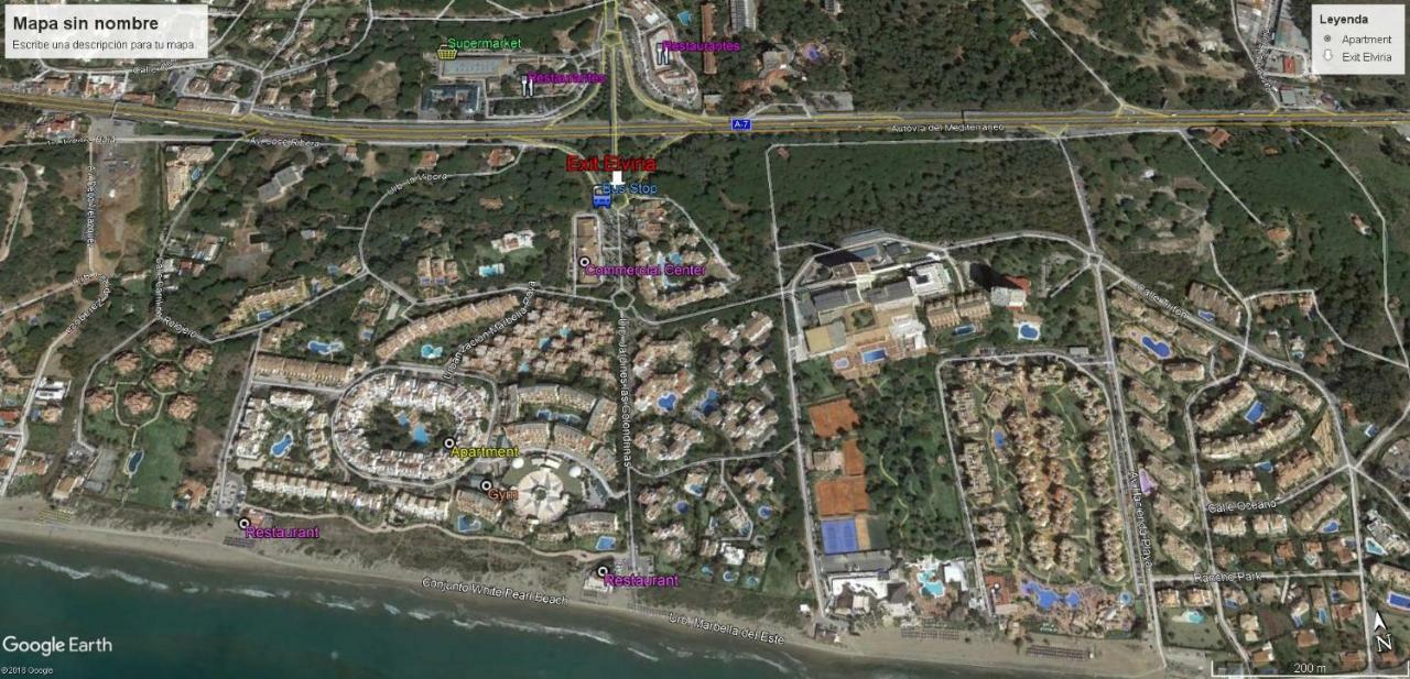 White Pearl Beach - Elviria Playa Marbella Exterior foto